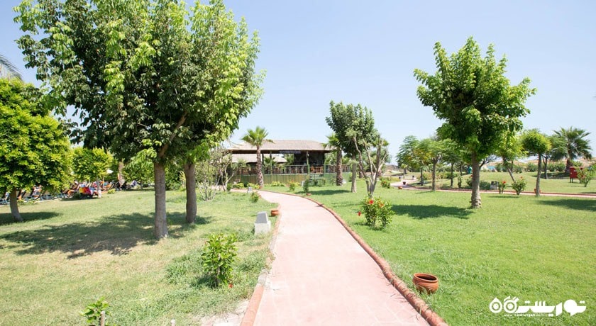 محوطه فضای سبز هتل شروود بریز ز ریزورت